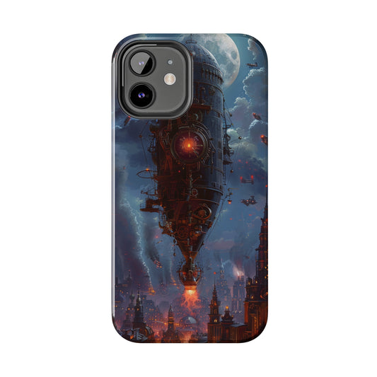 Steampunk Adventures 4 Phone Case for iPhone - Lightweight, Impact Resistant, Wireless Charging Compatible