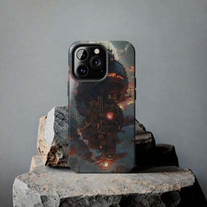 Steampunk Adventures 3 Phone Case for iPhone - Lightweight, Impact Resistant, Wireless Charging Compatible