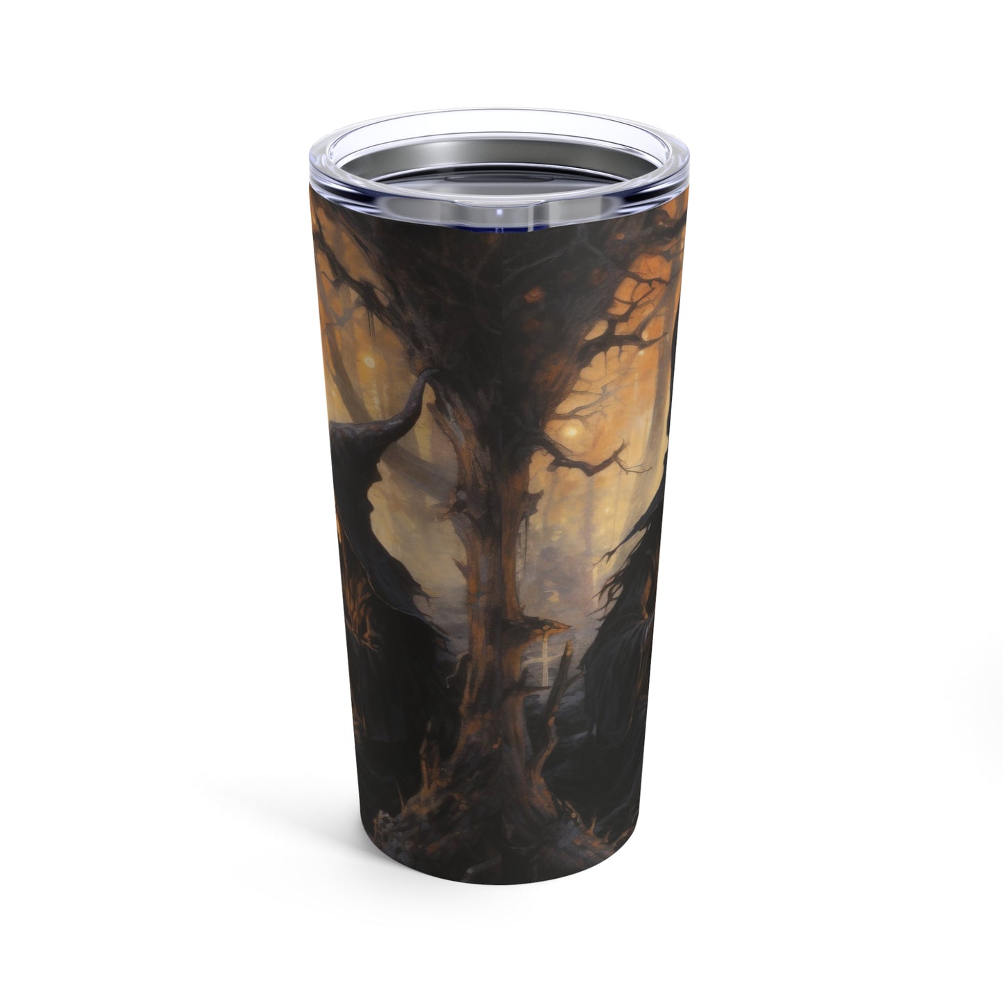 Witches' Midnight Gathering 2 - 20oz Tumbler - Witch Tumbler - Forest Witch