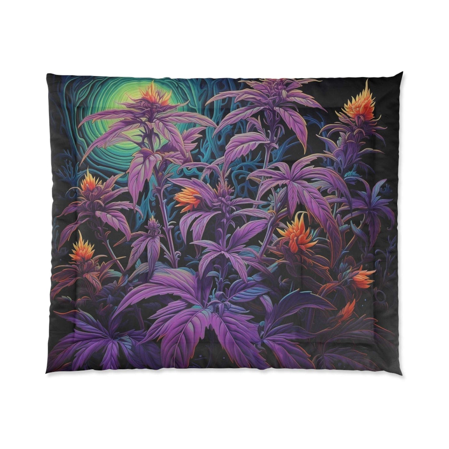 Purple Haze Weed Comforter