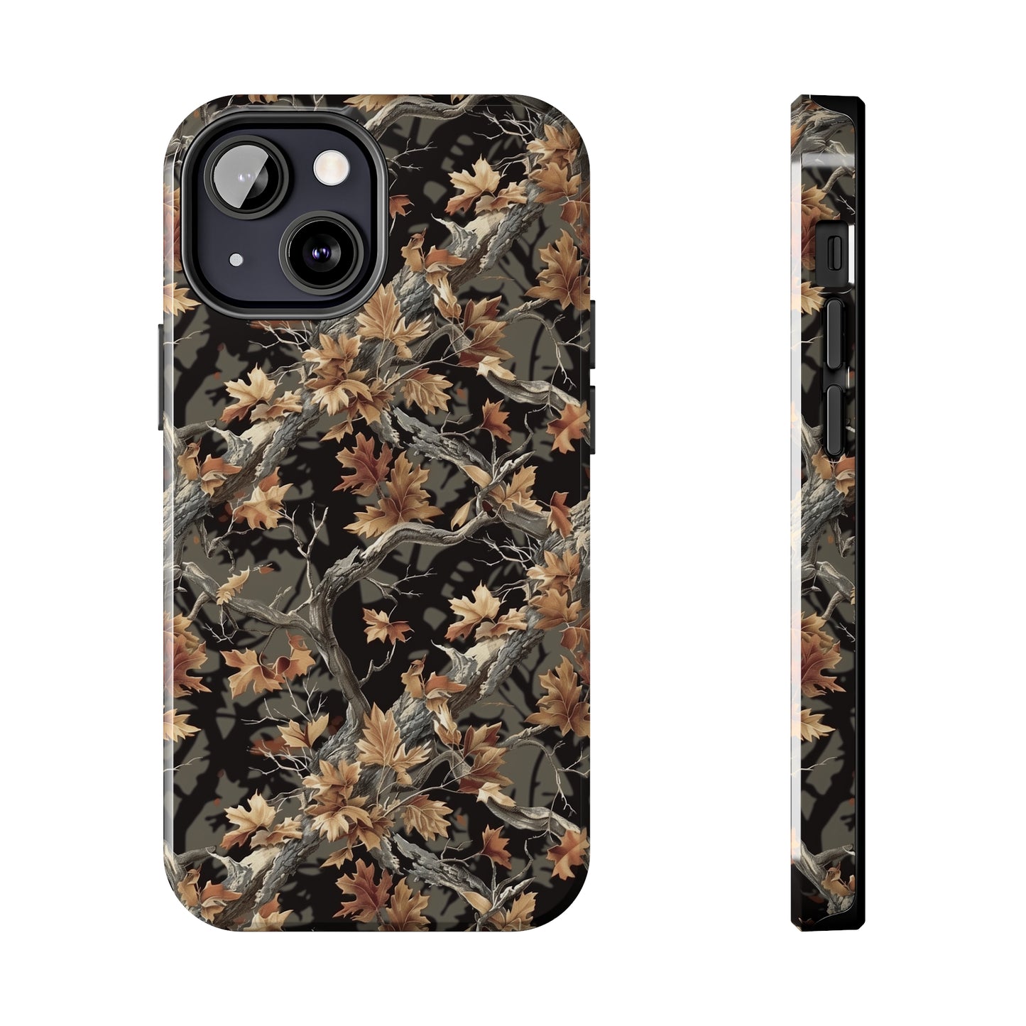 Camo Phone Case for iPhone - Lightweight, Impact Resistant, Wireless Charging Compatible