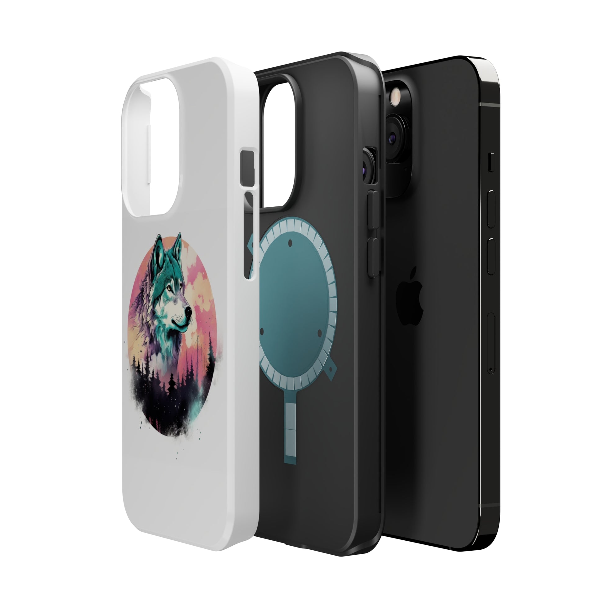 MagSafe Tough Wolf Cases-AI phone case-AI By AJ