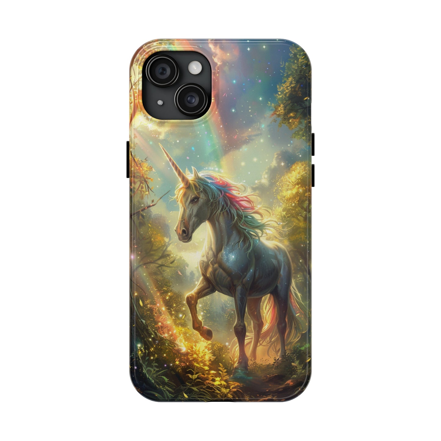 Magnificent Unicorn Phone Case for iPhone - Lightweight, Impact Resistant, Wireless Charging Compatible