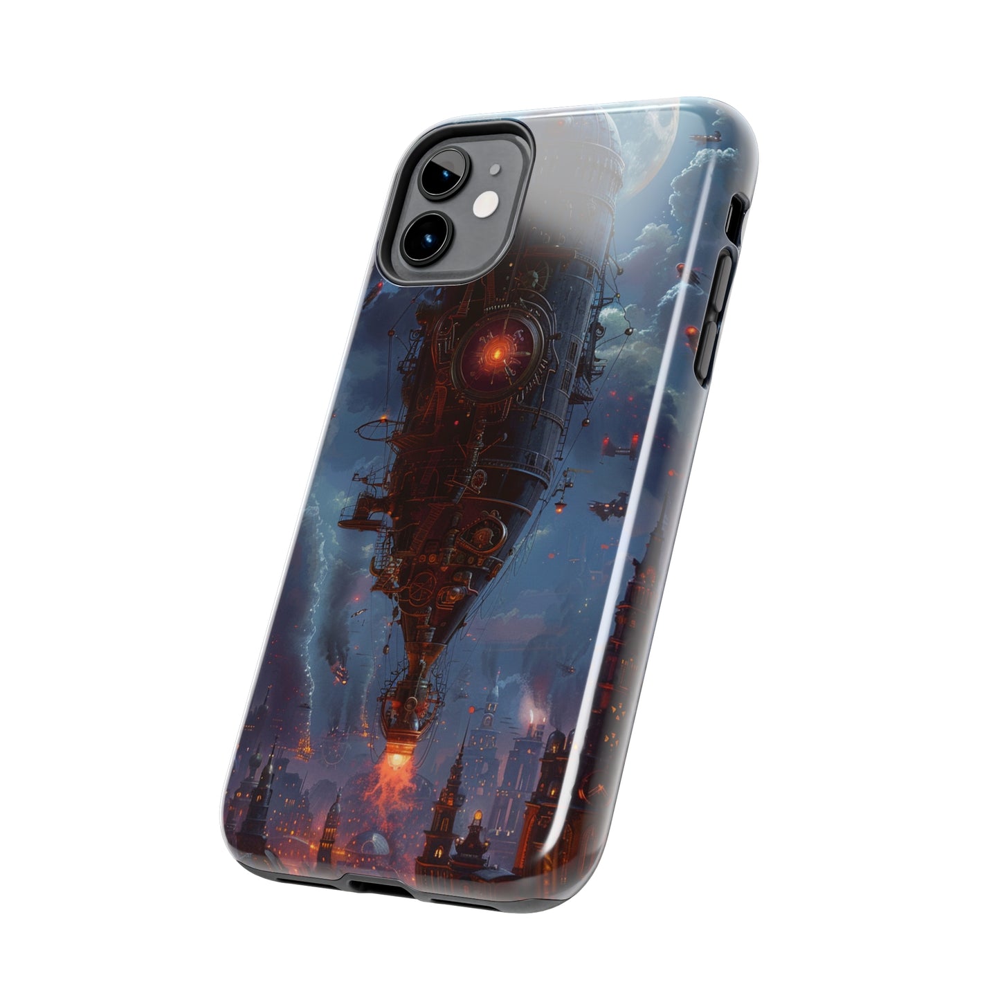 Steampunk Adventures 4 Phone Case for iPhone - Lightweight, Impact Resistant, Wireless Charging Compatible