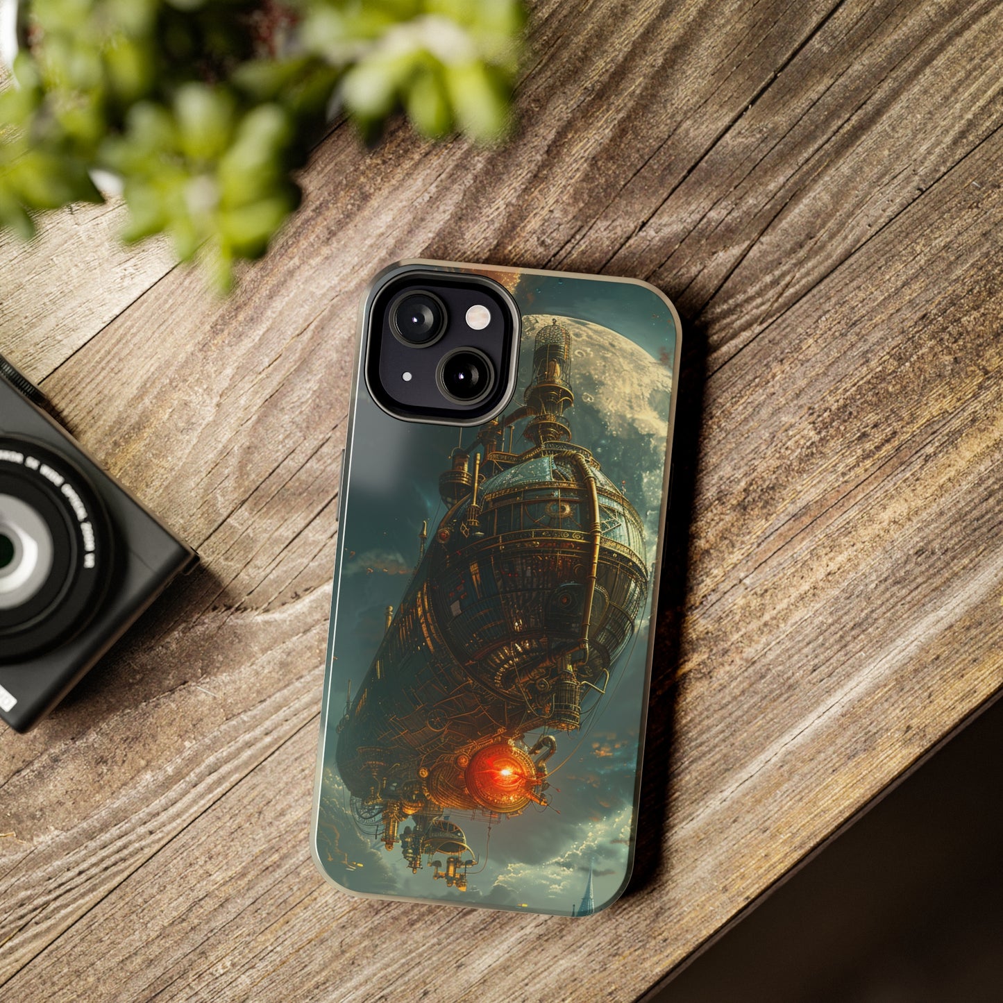 Steampunk Adventures 5 Phone Case for iPhone - Lightweight, Impact Resistant, Wireless Charging Compatible