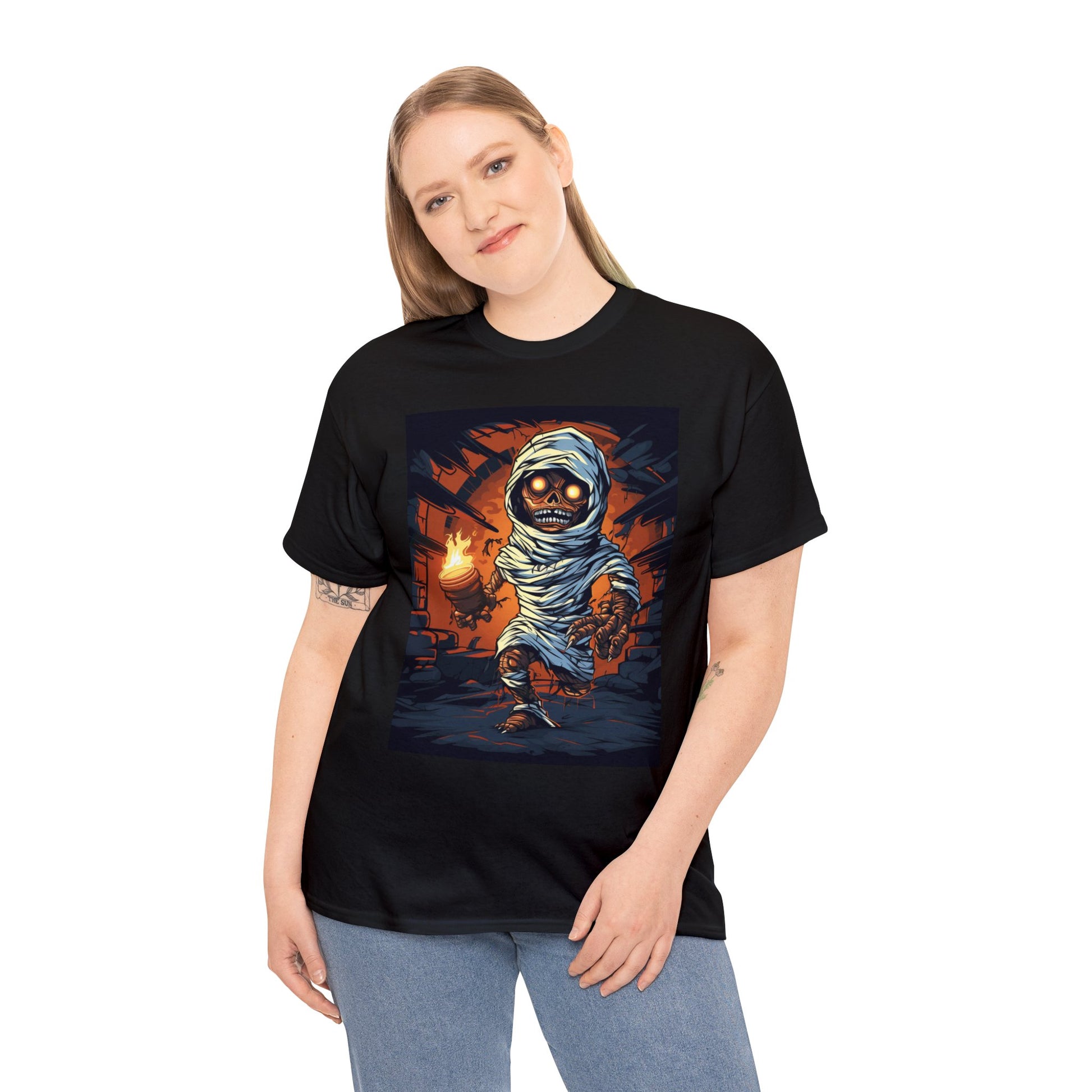 Unisex Halloween Mummy Shirt | Trick or Treat Shirt