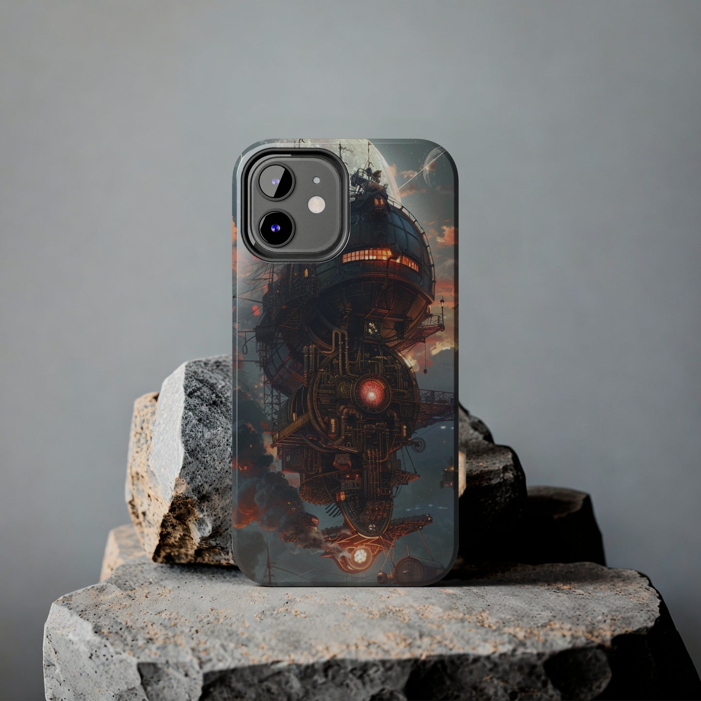 Steampunk Adventures 3 Phone Case for iPhone - Lightweight, Impact Resistant, Wireless Charging Compatible