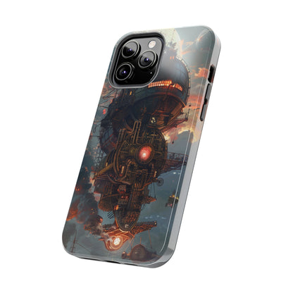 Steampunk Adventures 3 Phone Case for iPhone - Lightweight, Impact Resistant, Wireless Charging Compatible