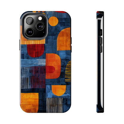 Cultural Tapestry Phone Case 3 for iPhone - Lightweight, Impact Resistant, Wireless Charging Compatible