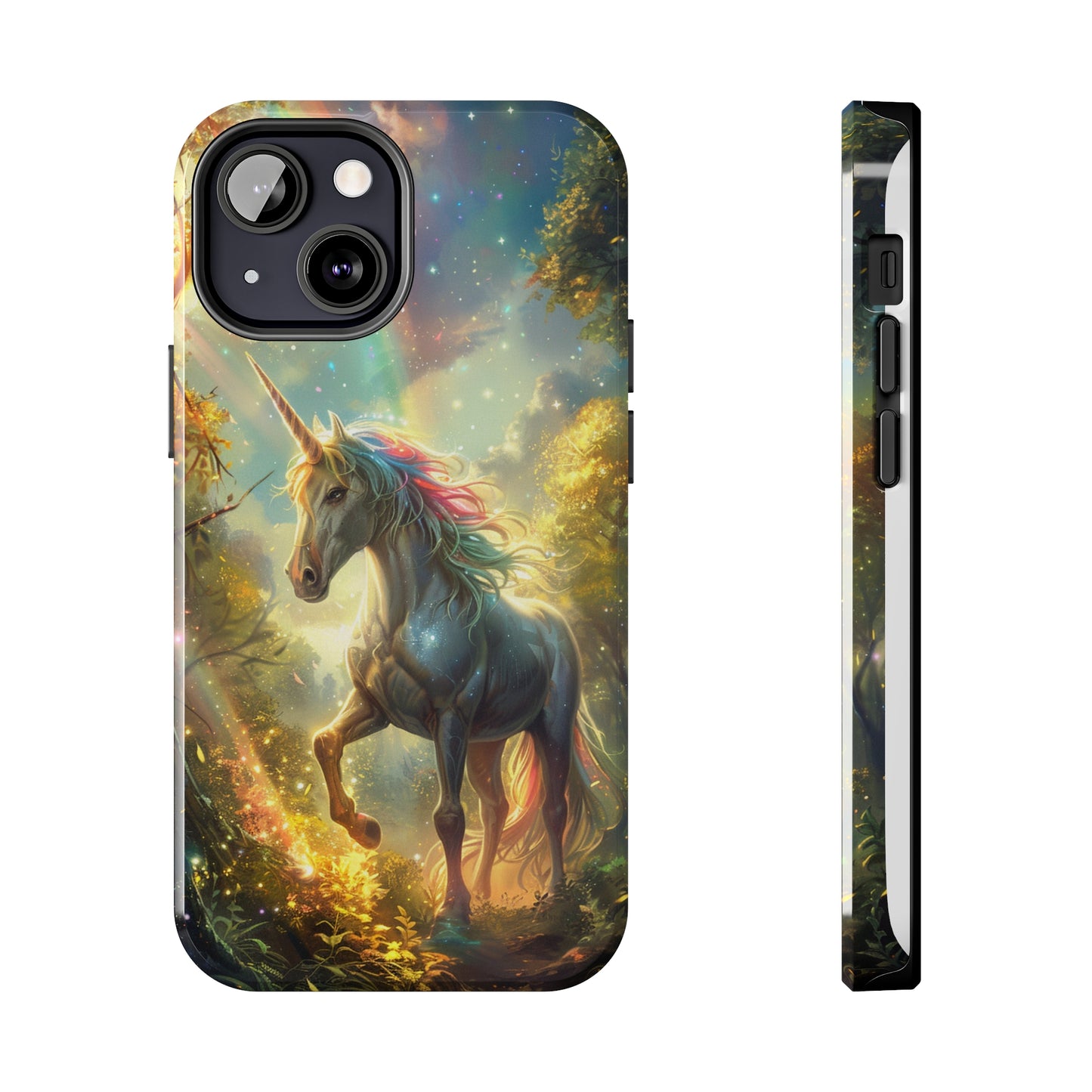 Magnificent Unicorn Phone Case for iPhone - Lightweight, Impact Resistant, Wireless Charging Compatible