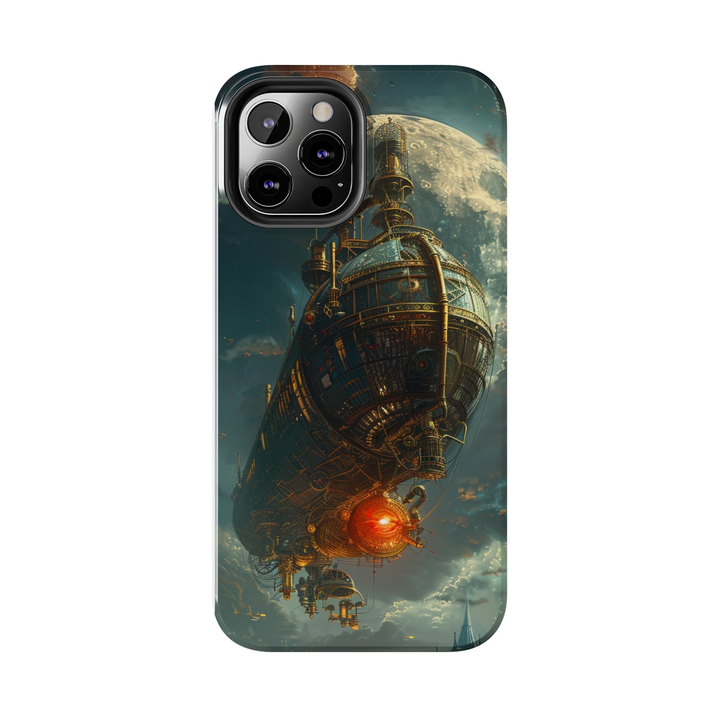 Steampunk Adventures 5 Phone Case for iPhone - Lightweight, Impact Resistant, Wireless Charging Compatible