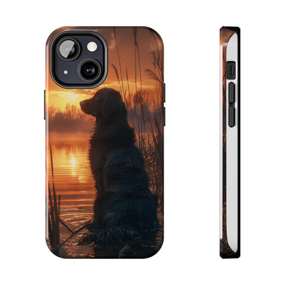 Hunting Dog Phone Case for iPhone - Lightweight, Impact Resistant, Wireless Charging Compatible