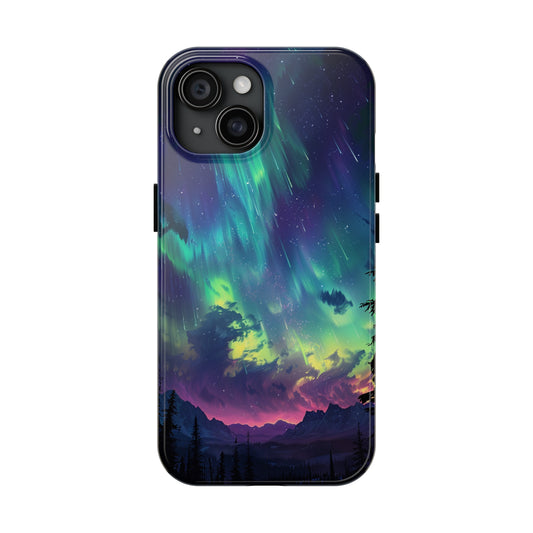 Aurora Dreams Phone Case for iPhone - Lightweight, Impact Resistant, Wireless Charging Compatible