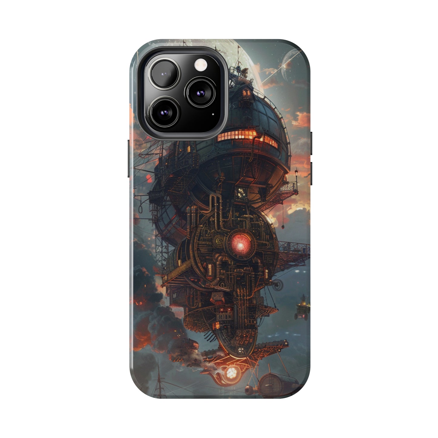 Steampunk Adventures 3 Phone Case for iPhone - Lightweight, Impact Resistant, Wireless Charging Compatible