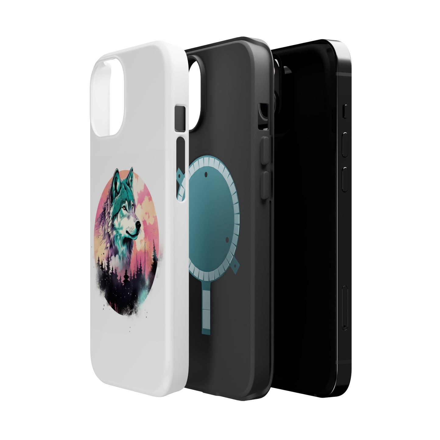 MagSafe Tough Wolf Cases-AI phone case-AI By AJ