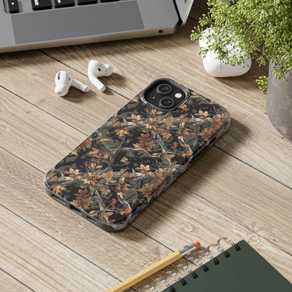 Camo Phone Case for iPhone - Lightweight, Impact Resistant, Wireless Charging Compatible