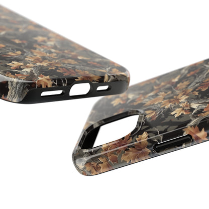 Camo Phone Case for iPhone - Lightweight, Impact Resistant, Wireless Charging Compatible