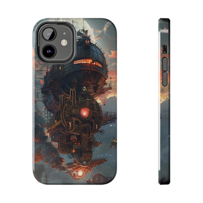 Steampunk Adventures 3 Phone Case for iPhone - Lightweight, Impact Resistant, Wireless Charging Compatible