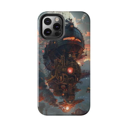 Steampunk Adventures 3 Phone Case for iPhone - Lightweight, Impact Resistant, Wireless Charging Compatible