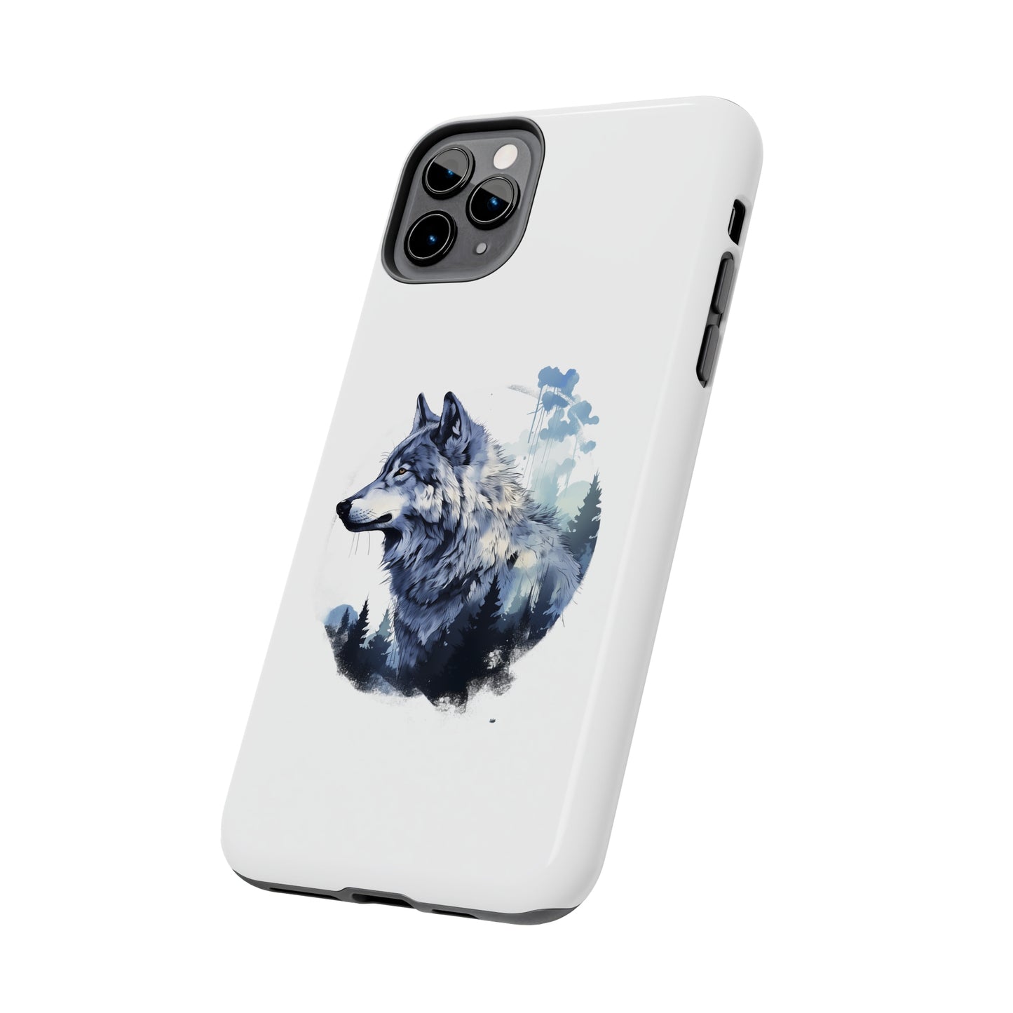 Wolf Phone Case | iPhone | Wolf Lovers-AI phone case-AI By AJ