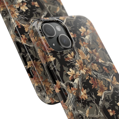 Camo Phone Case for iPhone - Lightweight, Impact Resistant, Wireless Charging Compatible