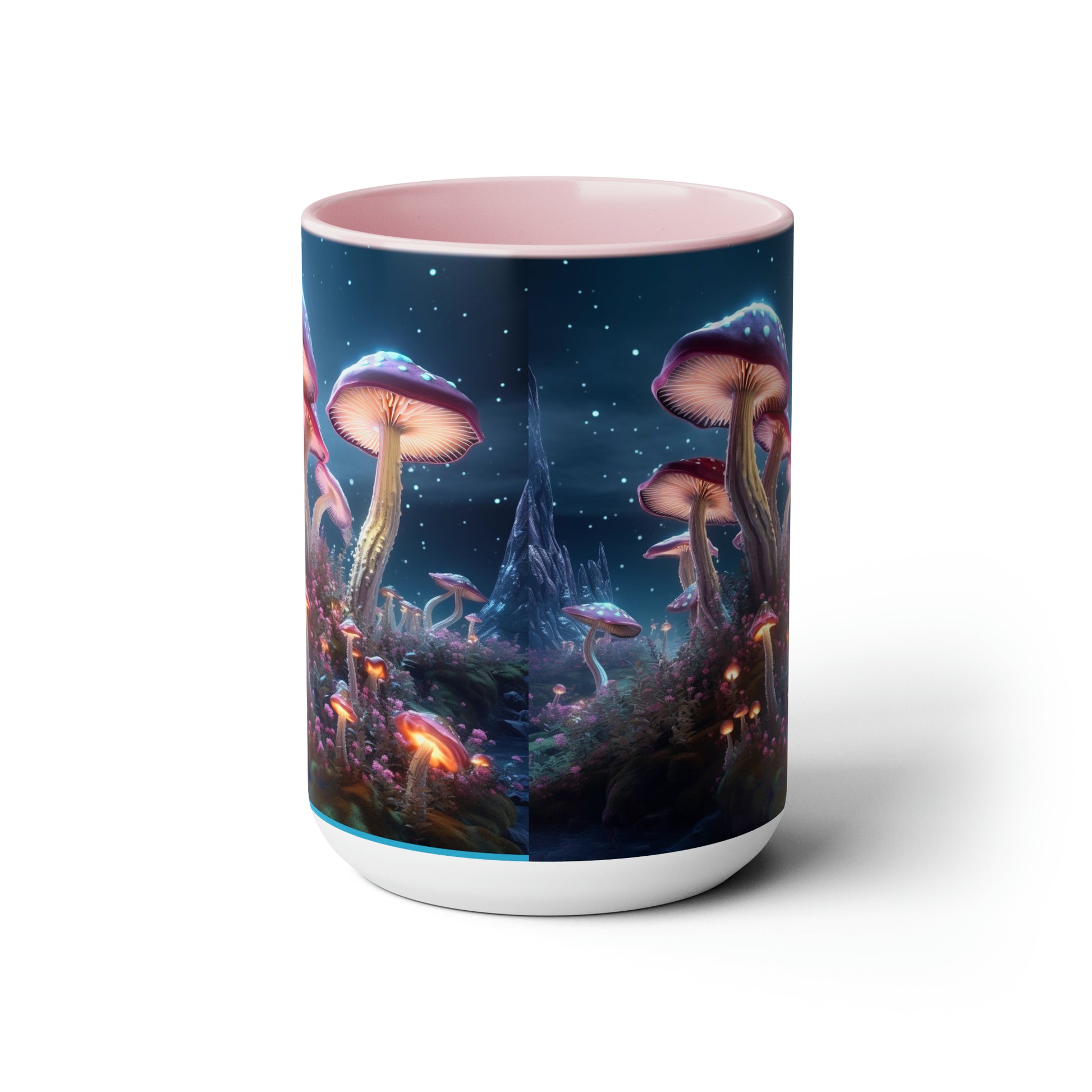 AI Art Mushroom Land Coffee Mug