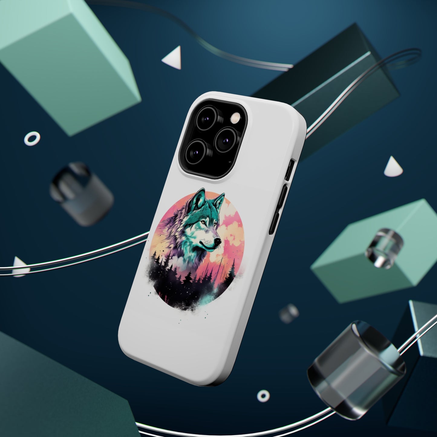 MagSafe Tough Wolf Cases-AI phone case-AI By AJ