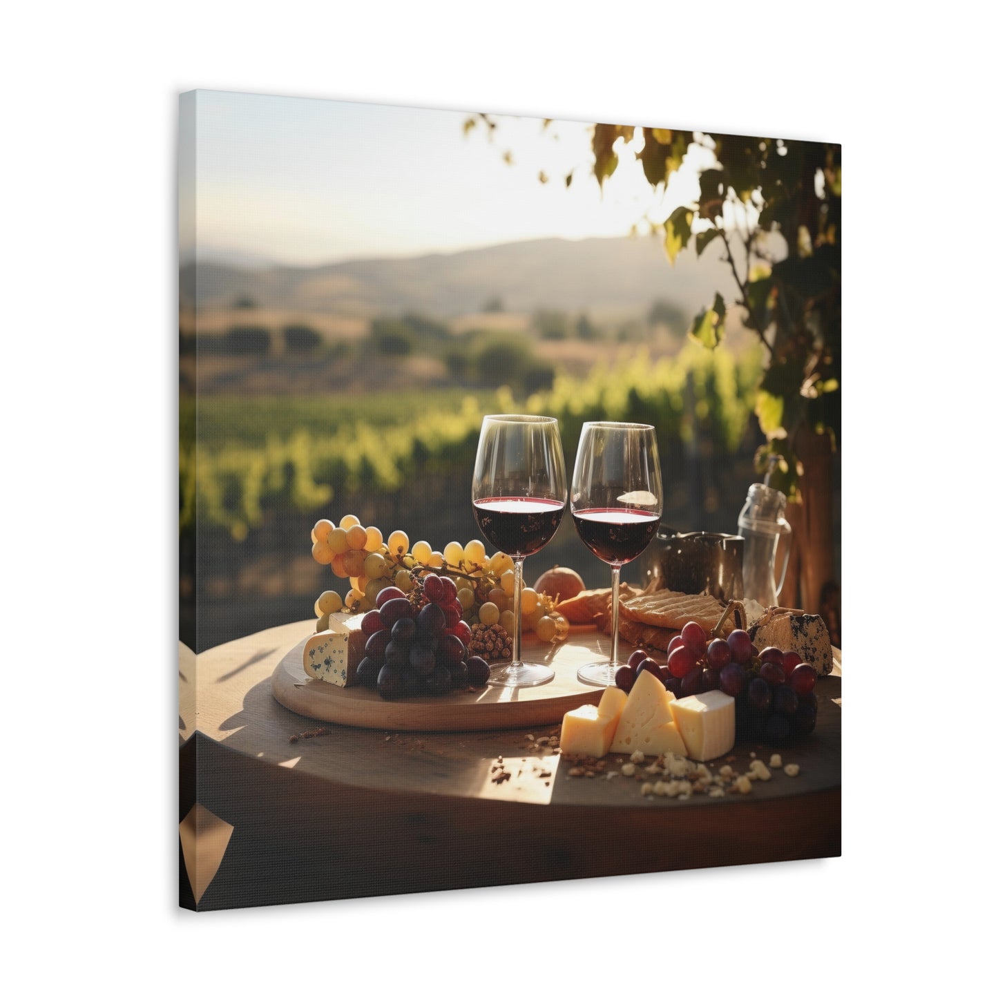 Wine Lover Canvas Gallery Wrap Series 1 b | Wine Cellar Art | Kitchen Decor