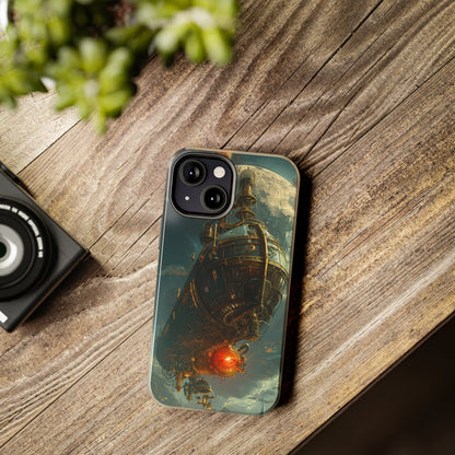 Steampunk Adventures 5 Phone Case for iPhone - Lightweight, Impact Resistant, Wireless Charging Compatible