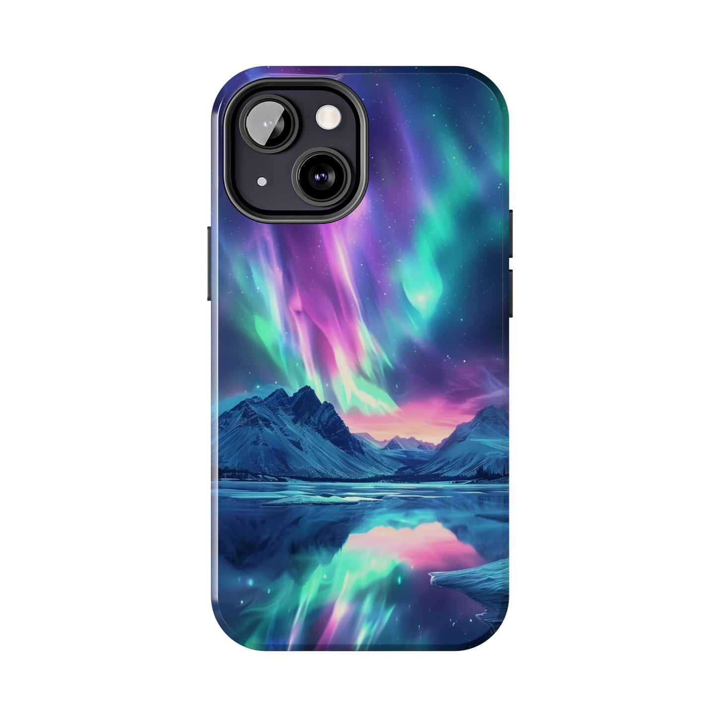 Aurora Dreams 2 Phone Case for iPhone - Lightweight, Impact Resistant, Wireless Charging Compatible