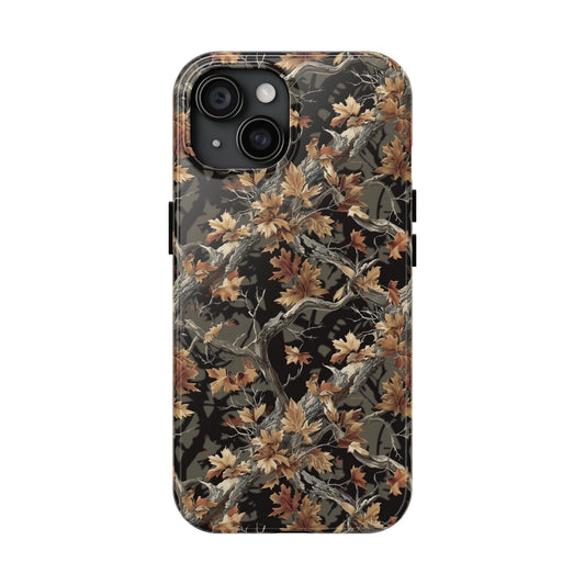 Camo Phone Case for iPhone - Lightweight, Impact Resistant, Wireless Charging Compatible