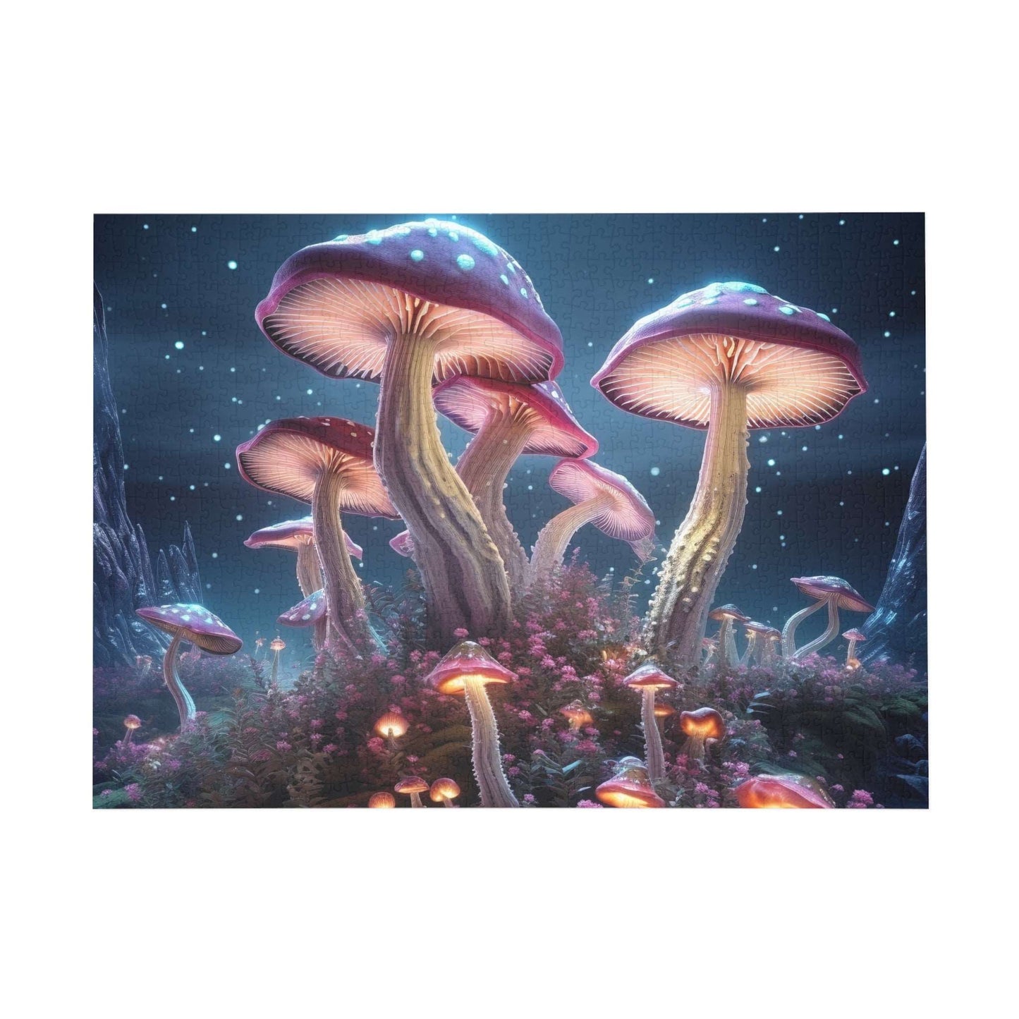 Psychadelic Mushroom Puzzle (1000-Piece)