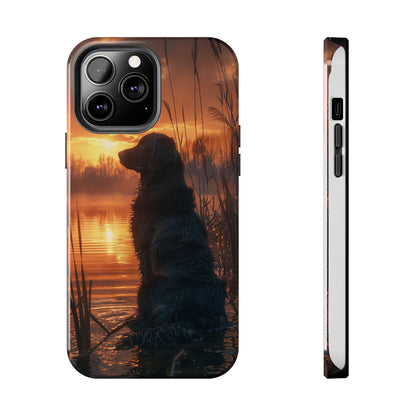 Hunting Dog Phone Case for iPhone - Lightweight, Impact Resistant, Wireless Charging Compatible