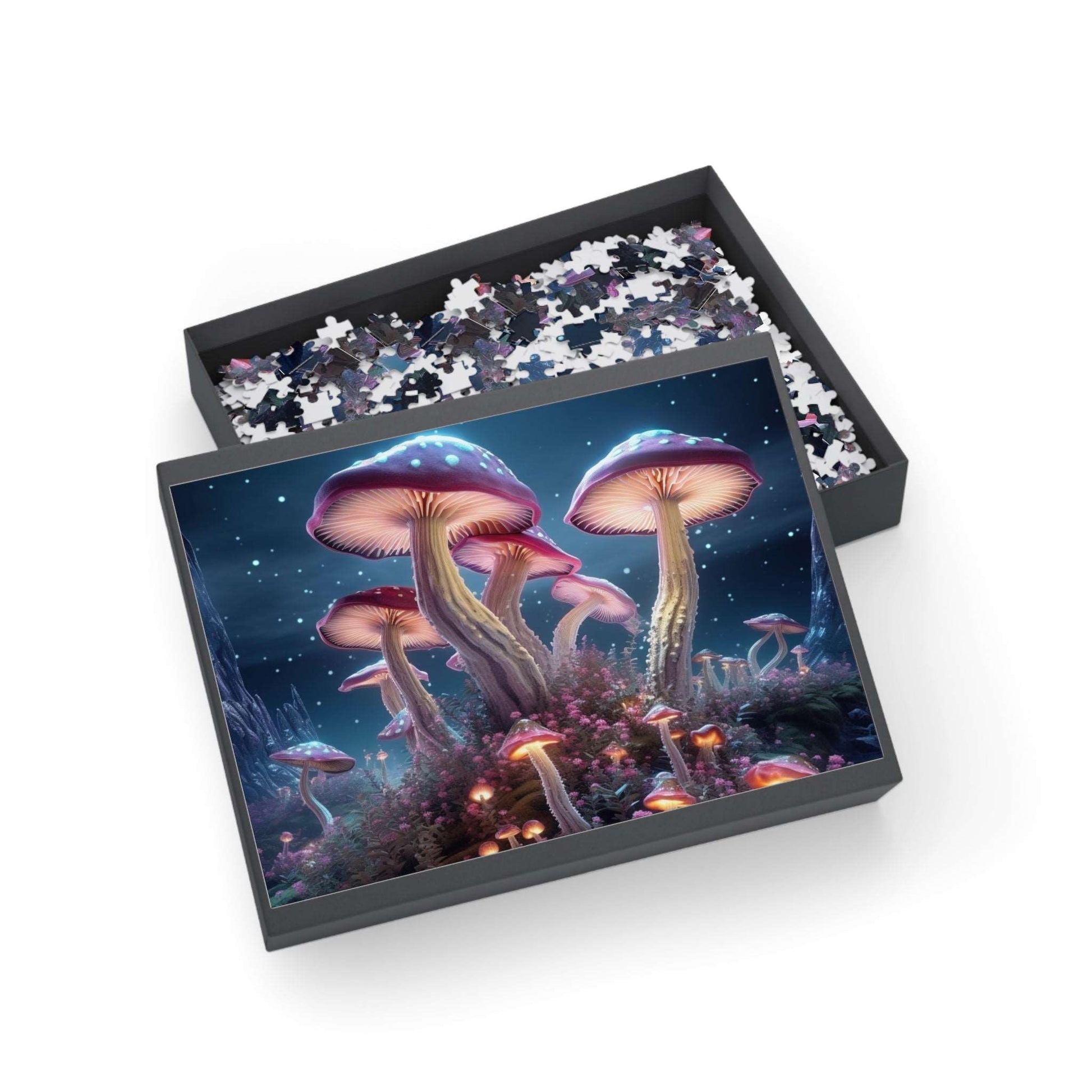 Psychadelic Mushroom Puzzle (1000-Piece)