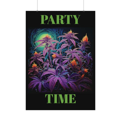 Party Time Weed Poster 2