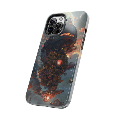 Steampunk Adventures 3 Phone Case for iPhone - Lightweight, Impact Resistant, Wireless Charging Compatible