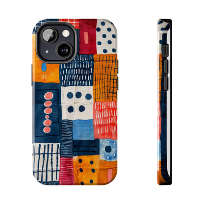 Cultural Tapestry Phone Case 2 for iPhone - Lightweight, Impact Resistant, Wireless Charging Compatible