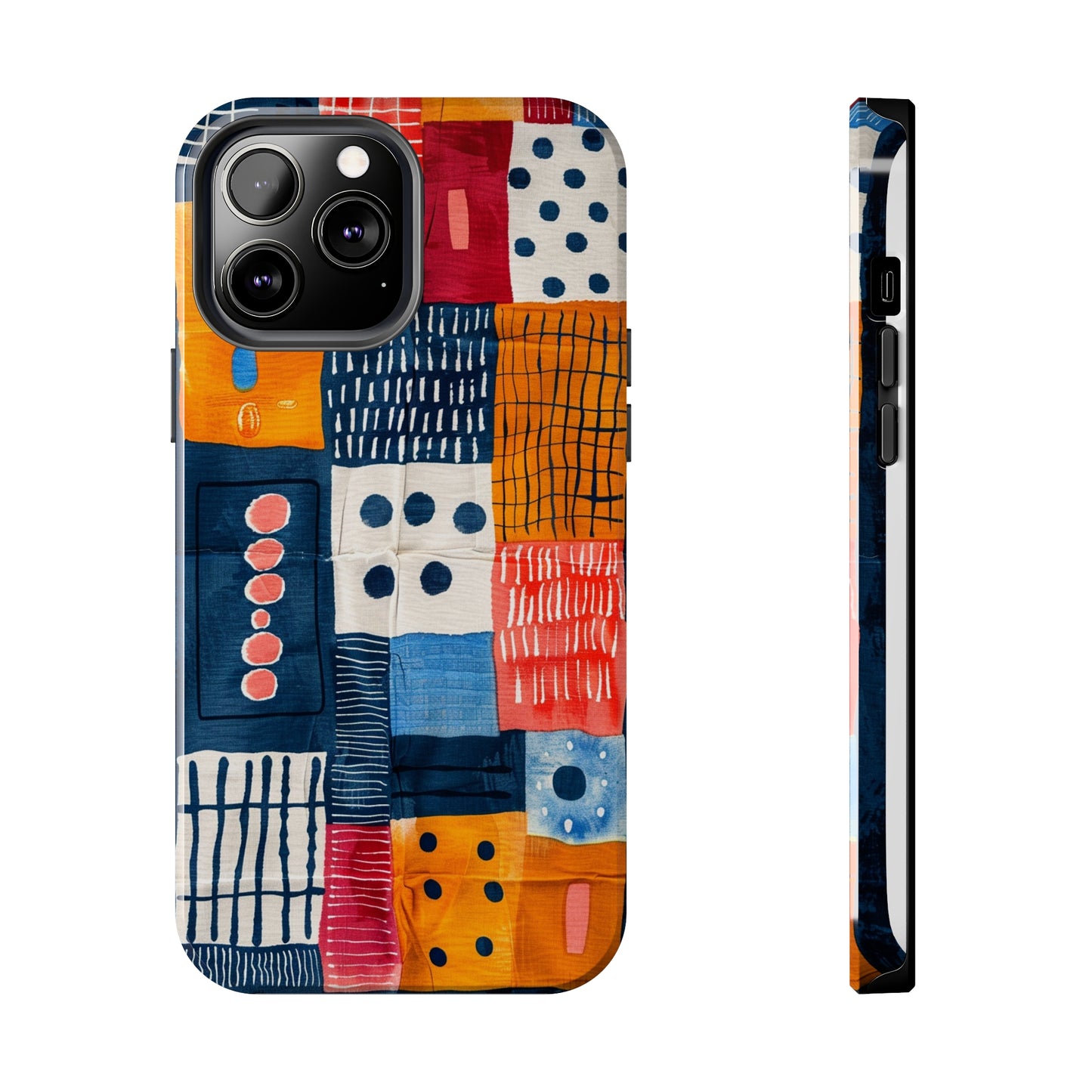 Cultural Tapestry Phone Case 2 for iPhone - Lightweight, Impact Resistant, Wireless Charging Compatible