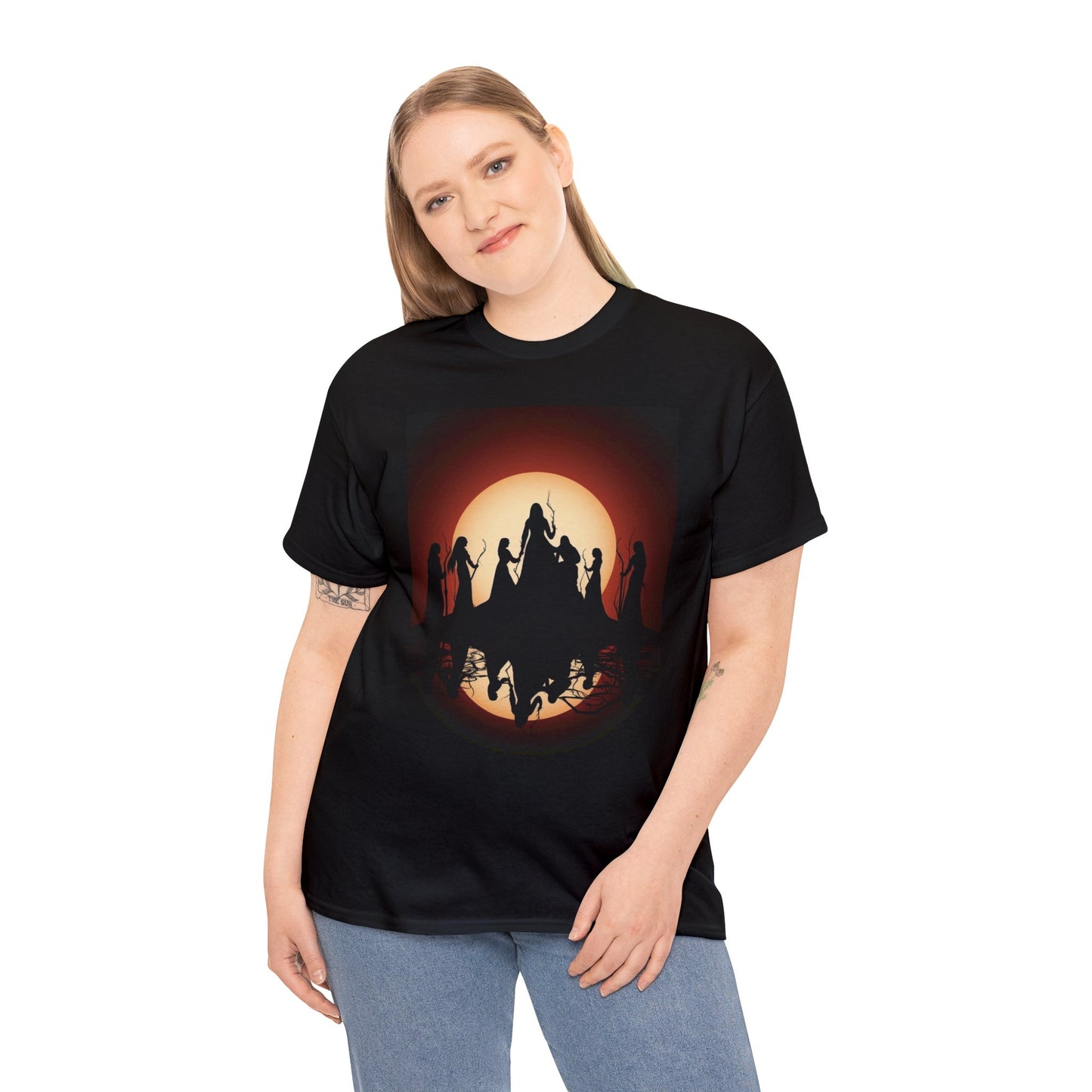 Unisex Mysterious and Powerful Witches Coven Shadow Ritual Tee