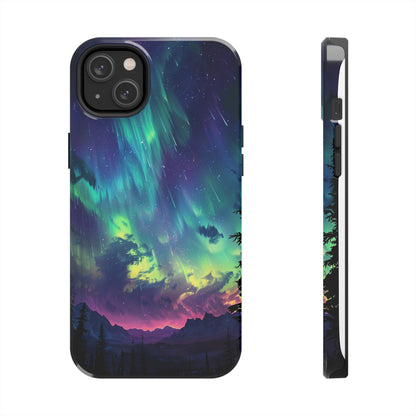 Aurora Dreams Phone Case for iPhone - Lightweight, Impact Resistant, Wireless Charging Compatible