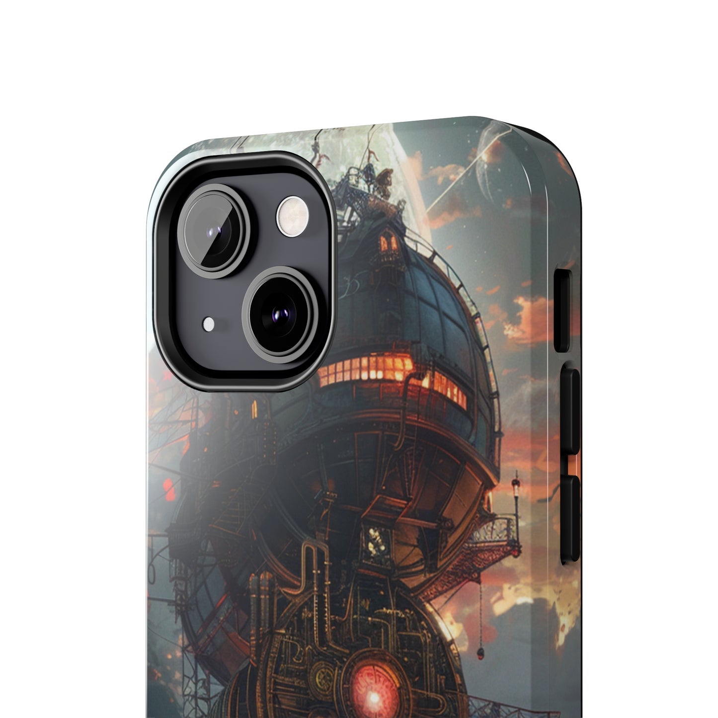 Steampunk Adventures 3 Phone Case for iPhone - Lightweight, Impact Resistant, Wireless Charging Compatible