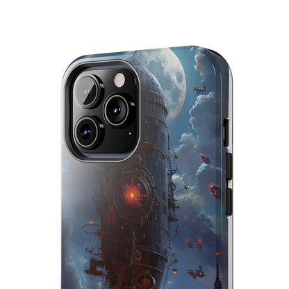 Steampunk Adventures 4 Phone Case for iPhone - Lightweight, Impact Resistant, Wireless Charging Compatible