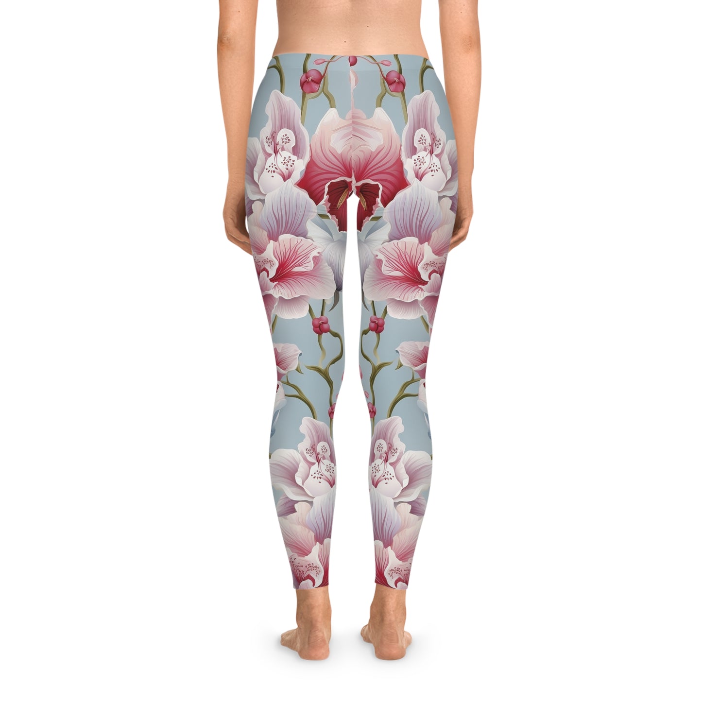 Orchid Flower Leggings - Elegant & Comfortable for All-Day Wear