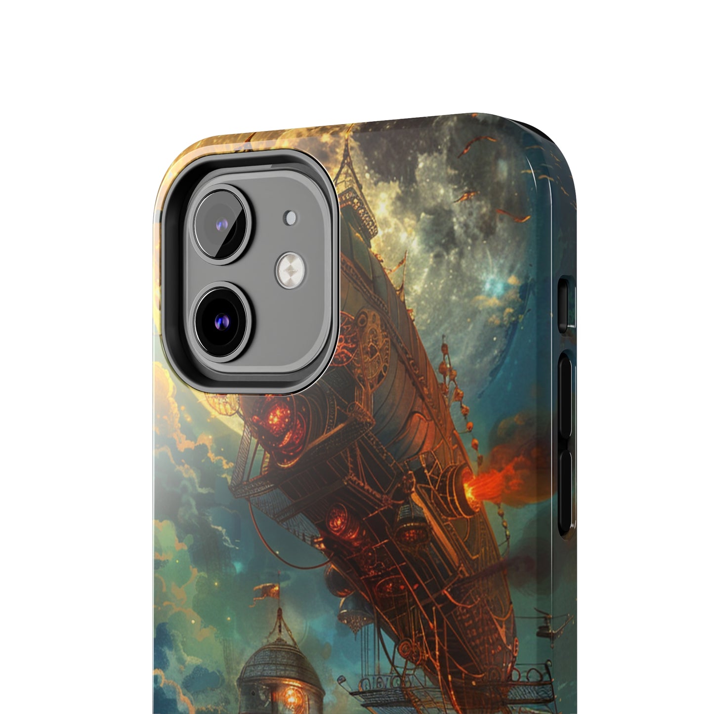 Steampunk Adventures 2 Phone Case for iPhone - Lightweight, Impact Resistant, Wireless Charging Compatible