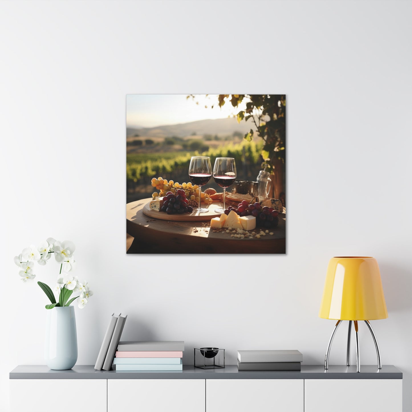 Wine Lover Canvas Gallery Wrap Series 1 b | Wine Cellar Art | Kitchen Decor