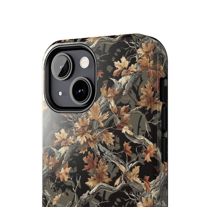 Camo Phone Case for iPhone - Lightweight, Impact Resistant, Wireless Charging Compatible