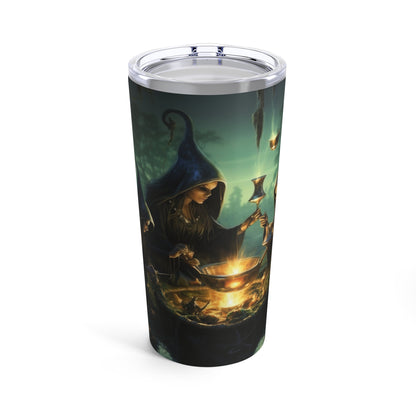 Witches' Midnight Gathering - 20oz Tumbler - Witch Tumbler - Forest Witch