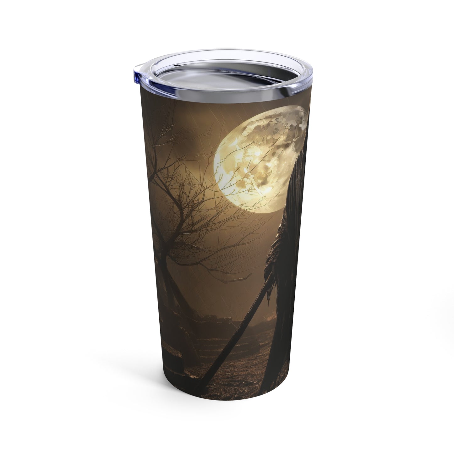 Grim Reaper's Night Out 20oz Halloween Tumbler, Halloween Tumbler, Halloween Gift, Grim Reaper Tumbler