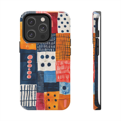 Cultural Tapestry Phone Case 2 for iPhone - Lightweight, Impact Resistant, Wireless Charging Compatible