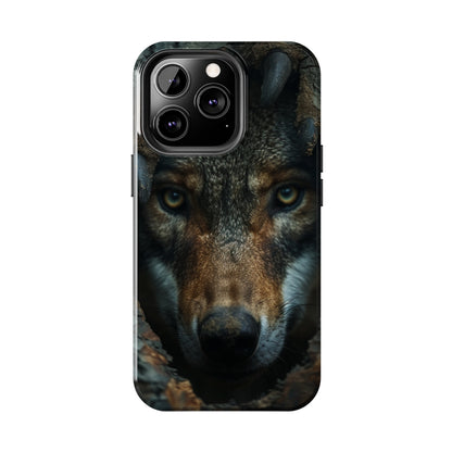 AI Wolf Phone Case for iPhone - Lightweight, Impact Resistant, Wireless Charging Compatible-AI phone case-AI By AJ